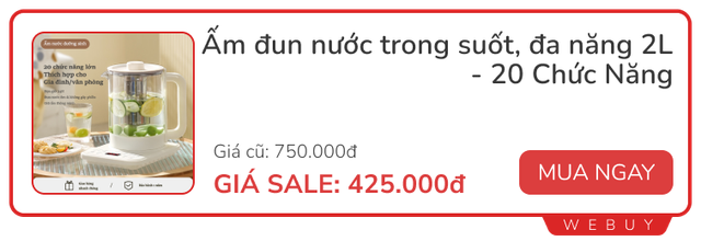 Loạt đồ trong suốt đẹp mê còn sale giá rẻ: Đủ loại từ nồi cơm đến bàn phím, loa...- Ảnh 2.