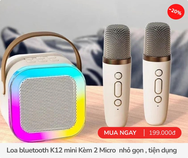 6 mẫu loa mini nhỏ gọn trong lòng bàn tay: Khó tìm điểm chê vì giá chỉ từ 80.000 đồng- Ảnh 4.