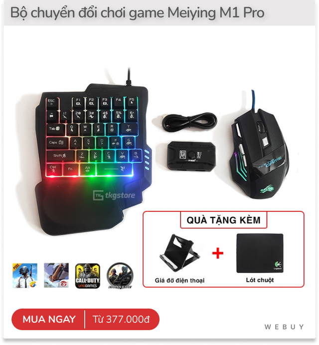 Loạt phụ kiện chơi game để leo rank không khó, từ tay cầm hỗ trợ macro đến quạt tản nhiệt đều đang sale dịp 7/7- Ảnh 3.