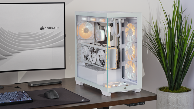 Corsair ra mắt vỏ PC bể cá 3500X: Thiết kế khoe linh kiện với 2 mặt kính, tích hợp iCUE Link - Ảnh 1.