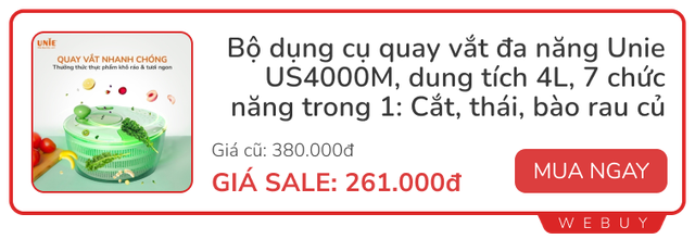 8 món đồ cực cần thiết cho nhà bếp: Máy khử khuẩn, đồ làm sạch... mua về dùng ai cũng trầm trồ- Ảnh 6.