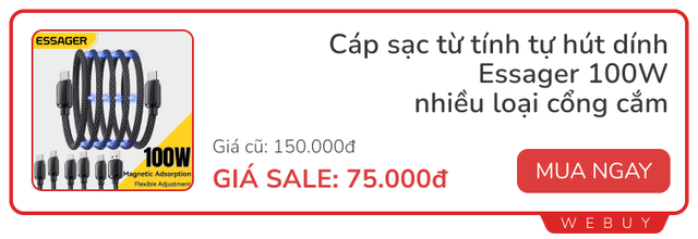 Săn sale cuối tháng: Vòng đuổi muỗi Xiaomi 245k, sạc nam châm tự dính 75k, dụng cụ lấy cao răng 299k...- Ảnh 5.