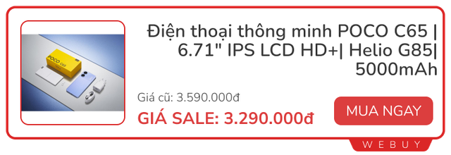 Săn deal cuối tháng: Tai nghe Samsung, máy hút bụi PerySmith, điện thoại Hoco... sale lớn- Ảnh 4.