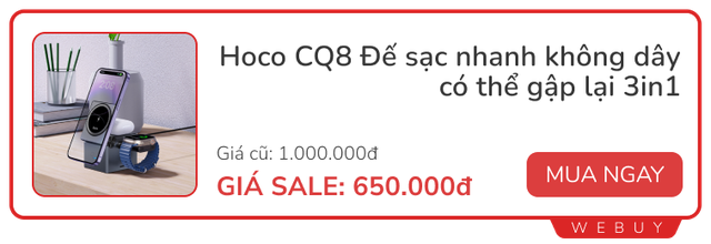 9 Deal đồ công nghệ đặc biệt dịp lễ: Tai nghe, Đế sạc không dây, Đồng hồ thông minh... chỉ từ 30.000 đồng- Ảnh 8.