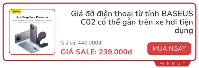 9 Deal đồ công nghệ đặc biệt dịp lễ: Tai nghe, Đế sạc không dây, Đồng hồ thông minh... chỉ từ 30.000 đồng- Ảnh 6.