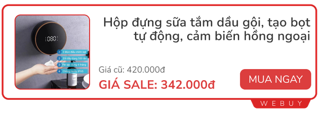 Loạt phụ kiện đang sale cho nhà tắm thông minh: Vừa sạch đẹp lại cực hợp với hội người lười- Ảnh 2.