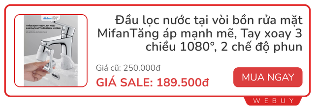 Loạt phụ kiện đang sale cho nhà tắm thông minh: Vừa sạch đẹp lại cực hợp với hội người lười- Ảnh 6.