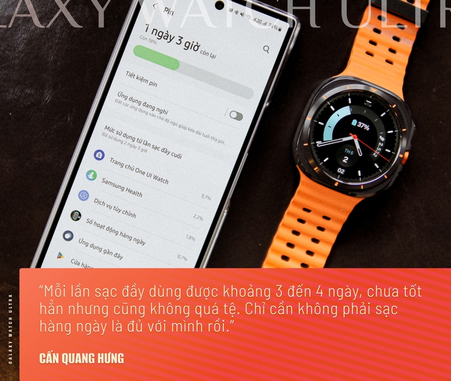 2 tuần dùng thử - 4 nhận xét về những tính năng theo dõi sức khỏe của Galaxy Watch Ultra- Ảnh 15.