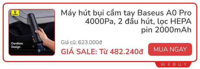 8+ deal ngày đôi 8/8: Tai nghe chống ồn 192k, máy hút bụi Baseus từ 482k, quần dài Coolmate 279k...- Ảnh 6.