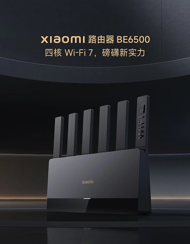 Xiaomi ra mắt router Wi-Fi 7: Tốc độ tới 3.57Gbps, chip Qualcomm, 4 cổng LAN 2.5Gbps- Ảnh 1.