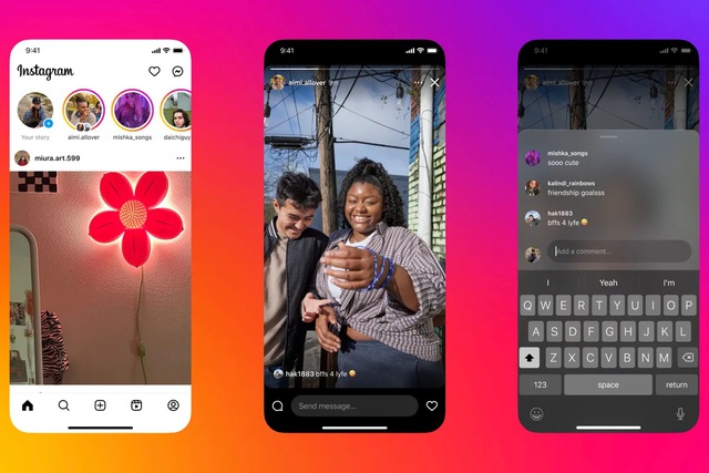 Instagram cho phép người dùng bình luận trên Stories- Ảnh 1.