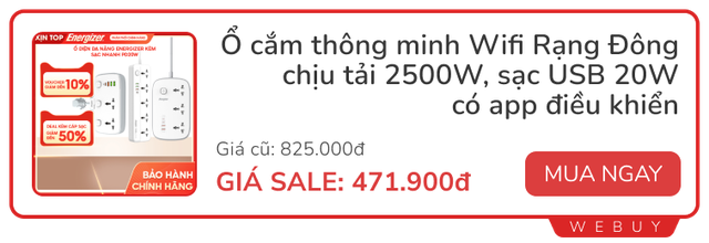 Ngày đôi 9/9 lại có nhiều deal: Balo Made in Việt Nam giảm nửa giá, ổ điện USB Energizer 362.000đ, củ sạc 70W chỉ 260.000đ...- Ảnh 2.