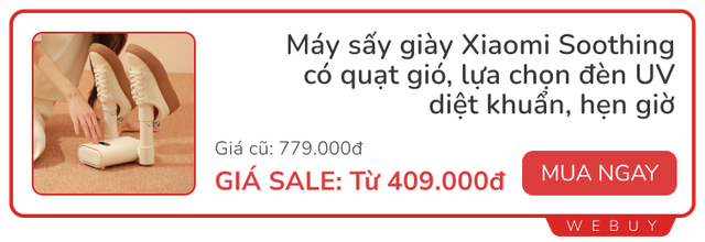 Hậu 9/9 vẫn còn nhiều deal: Cáp sạc đôi 45.000đ, tai nghe chống ồn Honor chỉ 348.000đ, sấy giày Xiaomi giảm 42%...- Ảnh 8.