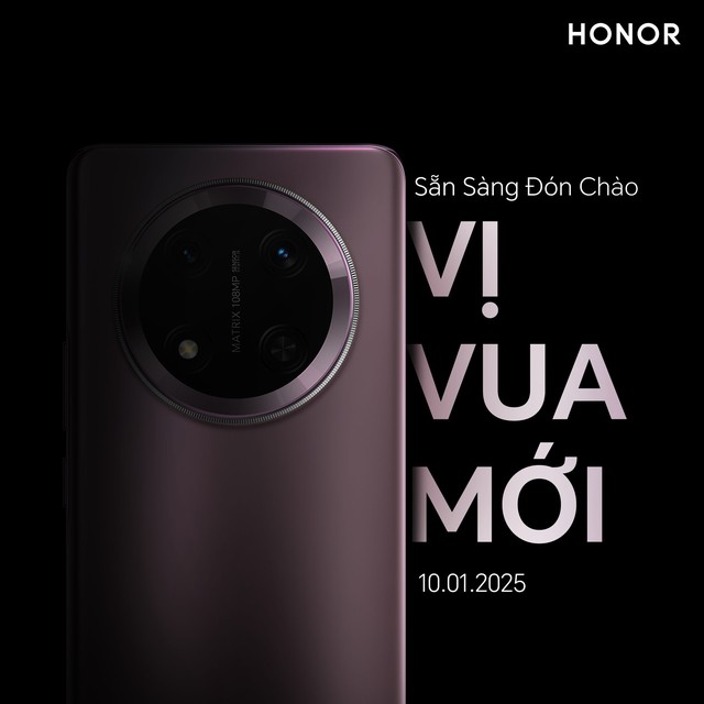 Honor sắp ra mắt điện thoại pin khủng 6.600mAh, camera 108MP, thiết kế đẹp, giá chính hãng hấp dẫn- Ảnh 1. Honor sắp ra mắt điện thoại pin khủng 6.600mAh, camera 108MP, thiết kế đẹp, giá chính hãng hấp dẫn- Ảnh 1.