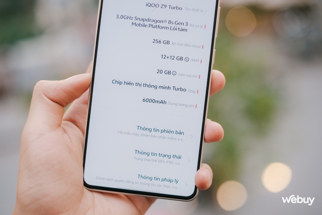 Smartphone này giá chỉ hơn 6 triệu đồng: Màn hình 144Hz, chip Snapdragon 8s Gen 3 cực mạnh, pin 6.000mAh, có sẵn tiếng Việt- Ảnh 19.