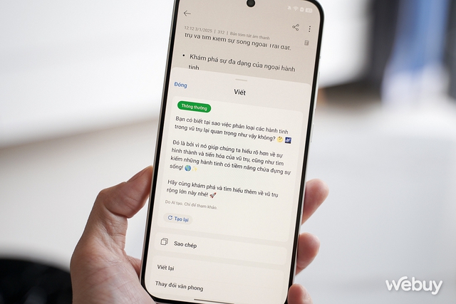 Trải nghiệm sớm AI tiếng Việt mới trên OPPO Reno13: Chính xác, nhanh nhẹn, tiện lợi và dễ dùng- Ảnh 8.