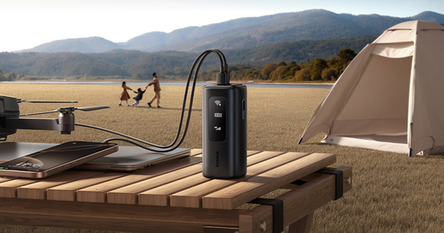 Pin dự phòng Pin dự phòng MOMAX 1-POWER X Mobile Suit Gundam tích hợp cáp C sạc