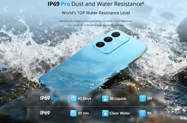 realme ra mắt điện thoại chống nước chuẩn "IP69 Pro", pin 7.000mAh- Ảnh 3.