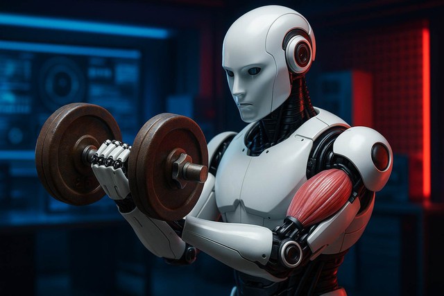 Mềm như cao su, cứng như thép: Cơ bắp nhân tạo của microrobot có thể nâng vật nặng gấp 4.000 lần trọng lượng- Ảnh 3. Mềm như cao su, cứng như thép: Cơ bắp nhân tạo của microrobot có thể nâng vật nặng gấp 4.000 lần trọng lượng- Ảnh 3.
