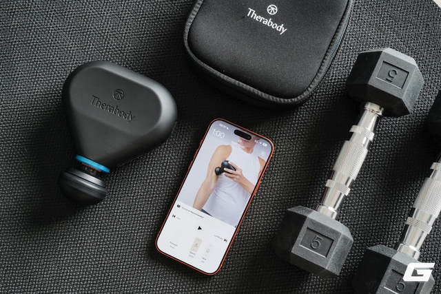 Dùng thử Theragun Mini Plus: Thiết bị massage nhỏ gọn nhưng đầy đủ tính năng, làm nóng cơ bắp, phù hợp cả dân thể thao lẫn văn phòng- Ảnh 23. Dùng thử Theragun Mini Plus: Thiết bị massage nhỏ gọn nhưng đầy đủ tính năng, làm nóng cơ bắp, phù hợp cả dân thể thao lẫn văn phòng- Ảnh 23.