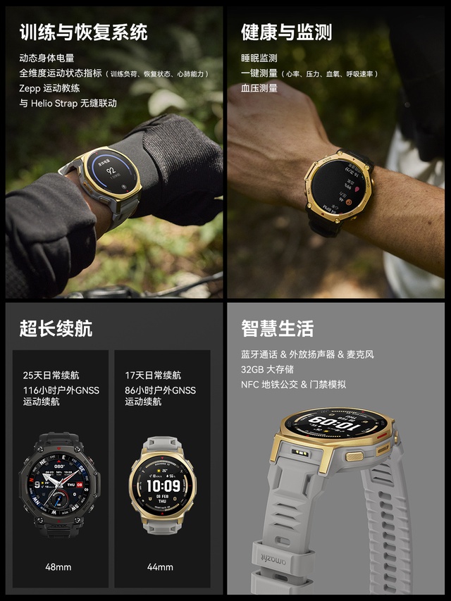 Amazfit ra mắt đồng hồ thể thao siêu bền cho người tay nhỏ, pin 17 ngày, giá hơn 8 triệu- Ảnh 4. Amazfit ra mắt đồng hồ thể thao siêu bền cho người tay nhỏ, pin 17 ngày, giá hơn 8 triệu- Ảnh 4.