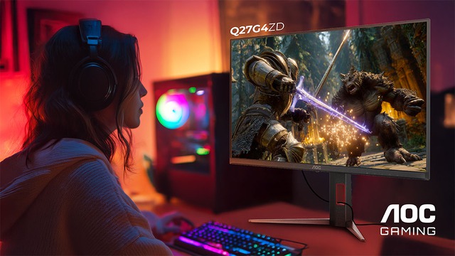 AOC ra mắt màn hình gaming 27 inch 280Hz, tặng chuột Logitech G502 Hero- Ảnh 1. AOC ra mắt màn hình gaming 27 inch 280Hz, tặng chuột Logitech G502 Hero- Ảnh 1.