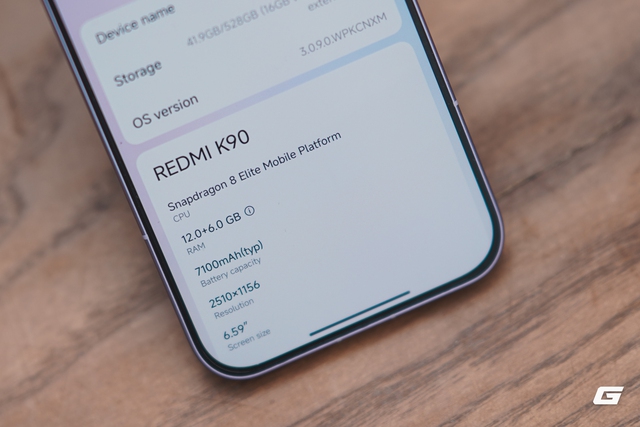 REDMI K90: Điện thoại Snapdragon 8 Elite, pin 7.100mAh rẻ nhất của Xiaomi- Ảnh 18. REDMI K90: Điện thoại Snapdragon 8 Elite, pin 7.100mAh rẻ nhất của Xiaomi- Ảnh 18.