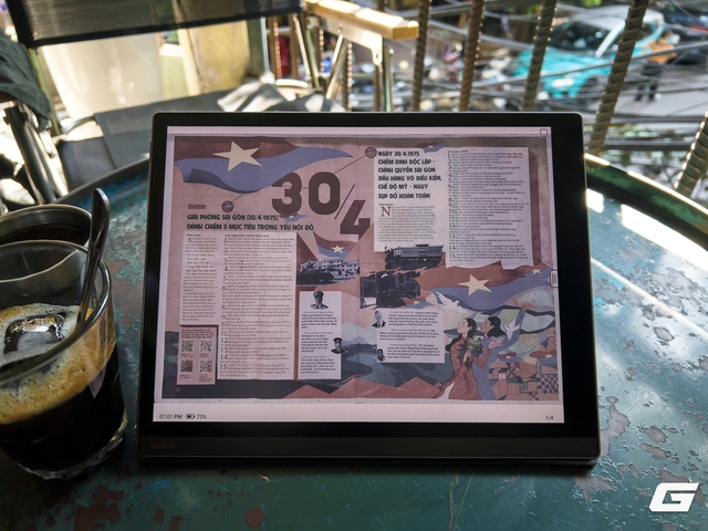 Trên tay nhanh mẫu máy đọc sách Onyx Boox T10C - Ảnh 8.