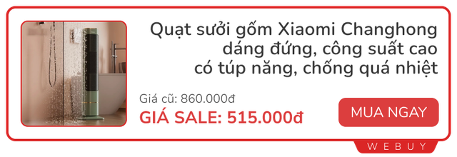 Sale cuối tháng vẫn còn: Chuột trong suốt thương hiệu Việt giảm gần nửa giá, quạt sưởi Xiaomi 310.000đ, TV di động -40%- Ảnh 8.