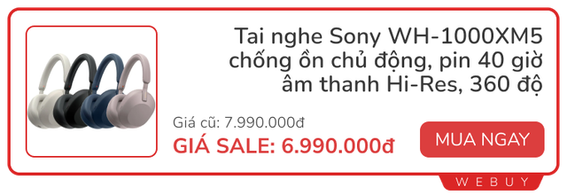 Canh sẵn deal ngày đôi 3/3: Tai nghe chống ồn Sony giảm tiền triệu, Redmi Buds 6 Play 290.000đ, sạc dự phòng Baseus -59%- Ảnh 5.