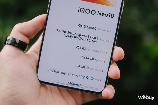 Đây là điện thoại Snapdragon 8 Gen 3 giá dưới 8 triệu: Màn hình 144Hz, pin 6.100mAh, sạc 120W, có một tính năng mà điện thoại đắt tiền cũng không có- Ảnh 14.