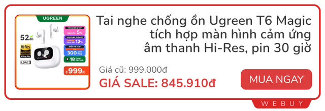 Sale giữa tháng 3: Đèn cảm ứng Xiaomi giảm nửa giá, smarttag Hoco, máy cạo râu Enchen mini chỉ từ 200.000đ- Ảnh 3.