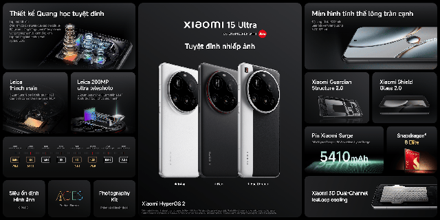 Xiaomi 15 Ultra "lên kệ" chính hãng: Camera phone đáng mua nhất, giá 34,99 triệu đồng- Ảnh 1.