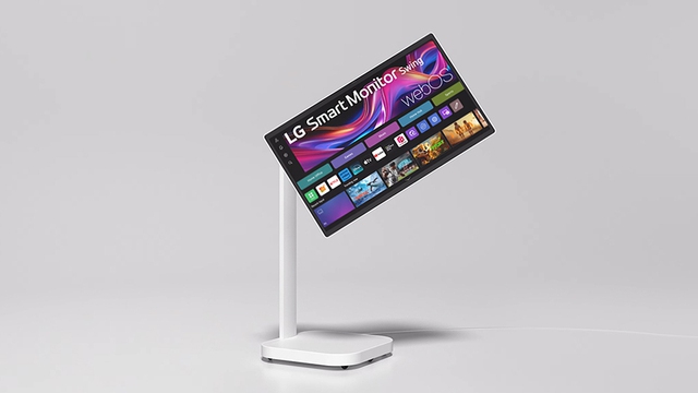 LG ra mắt màn hình 4K cảm ứng 32 inch tích hợp bánh xe, chạy được Microsoft Office không cần máy tính- Ảnh 1. LG ra mắt màn hình 4K cảm ứng 32 inch tích hợp bánh xe, chạy được Microsoft Office không cần máy tính- Ảnh 1.