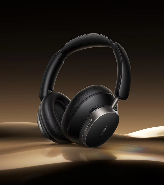 Tai nghe Ugreen Studio Pro: Giá tầm 1 triệu mà có driver kép, chống ồn chủ động, Hi-Res Audio, pin 120 giờ- Ảnh 1. Tai nghe Ugreen Studio Pro: Giá tầm 1 triệu mà có driver kép, chống ồn chủ động, Hi-Res Audio, pin 120 giờ- Ảnh 1.