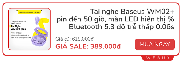 Lễ lớn săn sale lớn: Tai nghe Baseus giảm nửa giá, JBL Go 3 chưa bao giờ rẻ hơn, giày Puma chính hãng từ 700.000đ- Ảnh 1.