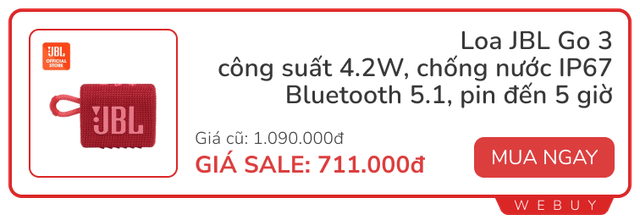 Lễ lớn săn sale lớn: Tai nghe Baseus giảm nửa giá, JBL Go 3 chưa bao giờ rẻ hơn, giày Puma chính hãng từ 700.000đ- Ảnh 4.