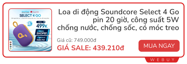 Sale 4/4 còn nhiều: Thẻ định vị Apple Find My từ 186.000đ, đệm ngồi công thái học 140.000đ, đèn chống cận giảm gần nửa giá- Ảnh 3.