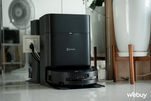 Dùng thử Ecovacs Deebot T80 OMNI: Hút mạnh 18k Pa, lau bằng con lăn thò thụt, tự tách nước bẩn, giặt sấy nóng, thêm camera an ninh, giá hơn 18 triệu- Ảnh 1. Dùng thử Ecovacs Deebot T80 OMNI: Hút mạnh 18k Pa, lau bằng con lăn thò thụt, tự tách nước bẩn, giặt sấy nóng, thêm camera an ninh, giá hơn 18 triệu- Ảnh 1.