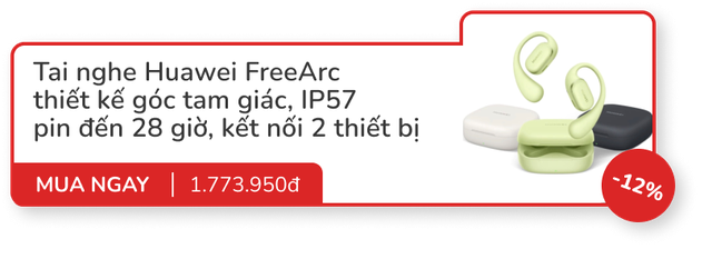 Deal cuối tháng: Tai nghe Huawei vừa lên kệ đã giảm 700.000đ, chuột Xiaomi Gen 3 -50%, rèm chống nắng không khoan đục từ 129.000đ- Ảnh 4.