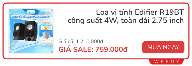 Ngày đôi 5/5 săn sale loa đài: Loại Xiaomi chỉ 169k, hàng Philips giảm nửa giá, loa vi tính Edifier chỉ 759.000đ- Ảnh 7.