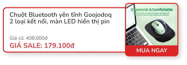 Săn sale ngày thành viên: Chuột yên tĩnh Goojodoq 179.000đ, máy chống ngáy 438.000đ, ghế tựa công thái học 298.000đ...- Ảnh 1.