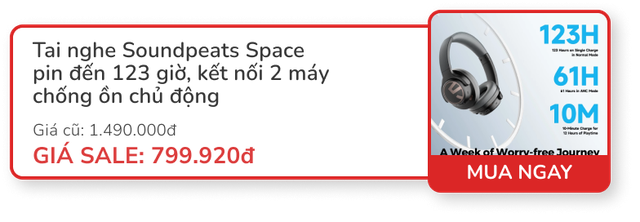 Săn sale ngày thành viên: Chuột yên tĩnh Goojodoq 179.000đ, máy chống ngáy 438.000đ, ghế tựa công thái học 298.000đ...- Ảnh 4.