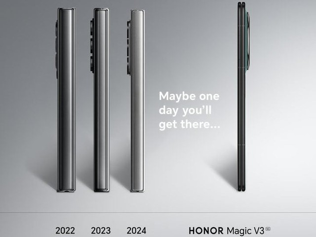 Honor Magic V5 lộ diện: Sạc nhanh 80W, thiết kế mỏng nhất thế giới gập?- Ảnh 1.