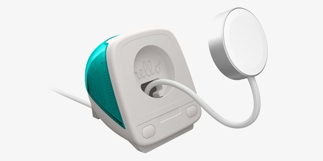 Độc lạ: Đế sạc Apple Watch có ngoại hình của iMac G3, nhưng... không dùng được- Ảnh 1. Độc lạ: Đế sạc Apple Watch có ngoại hình của iMac G3, nhưng... không dùng được- Ảnh 1.