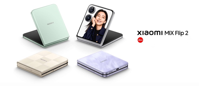 Xiaomi nâng cấp MIX Flip 2: Màn hình lớn hơn, thêm camera góc siêu rộng, pin lớn, giá không đổi- Ảnh 1. Xiaomi nâng cấp MIX Flip 2: Màn hình lớn hơn, thêm camera góc siêu rộng, pin lớn, giá không đổi- Ảnh 1.
