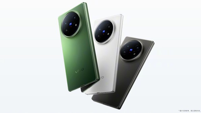 vivo X Fold5 ra mắt: smartphone gập nhẹ nhất, pin 6.000mAh, "chơi thân" với... Apple- Ảnh 1. vivo X Fold5 ra mắt: smartphone gập nhẹ nhất, pin 6.000mAh, "chơi thân" với... Apple- Ảnh 1.