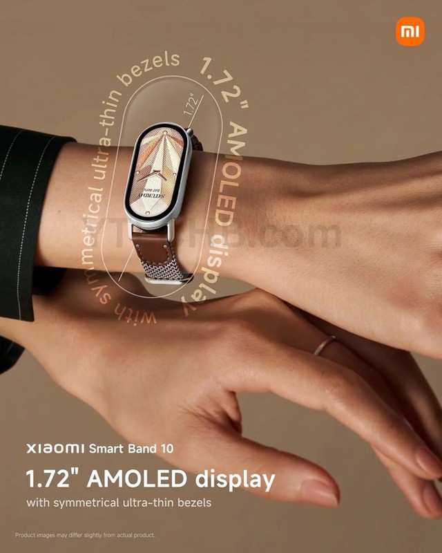 Xiaomi Band 10 lộ thiết kế viền siêu mỏng, chuẩn bị ra mắt- Ảnh 1. Xiaomi Band 10 lộ thiết kế viền siêu mỏng, chuẩn bị ra mắt- Ảnh 1.
