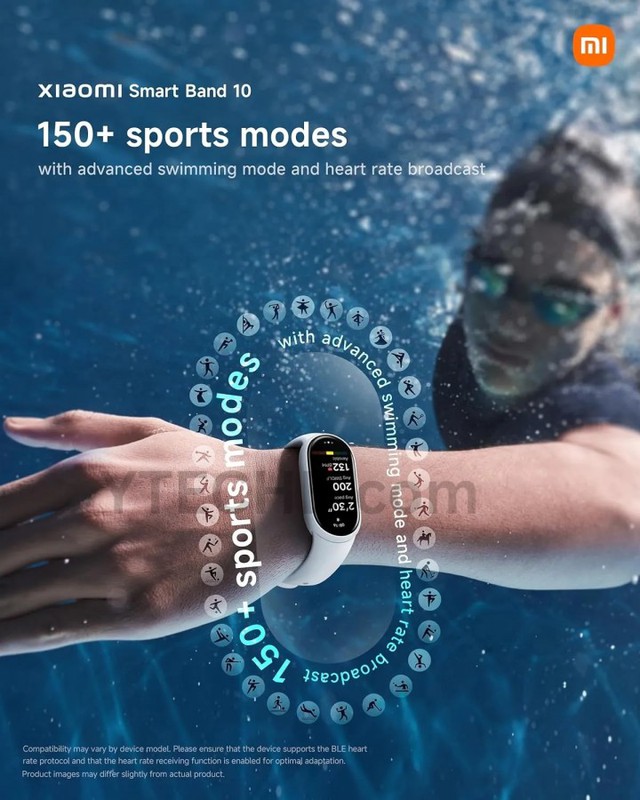 Xiaomi Band 10 lộ thiết kế viền siêu mỏng, chuẩn bị ra mắt- Ảnh 2. Xiaomi Band 10 lộ thiết kế viền siêu mỏng, chuẩn bị ra mắt- Ảnh 2.
