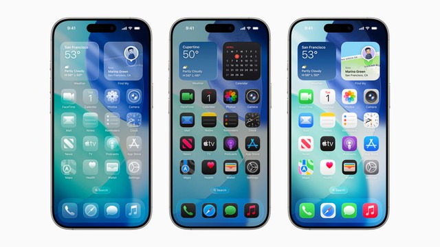Giao diện iPhone chưa từng "ảo" đến thế: iOS 26 và Liquid Glass khiến người dùng choáng ngợp- Ảnh 2. Giao diện iPhone chưa từng "ảo" đến thế: iOS 26 và Liquid Glass khiến người dùng choáng ngợp- Ảnh 2.